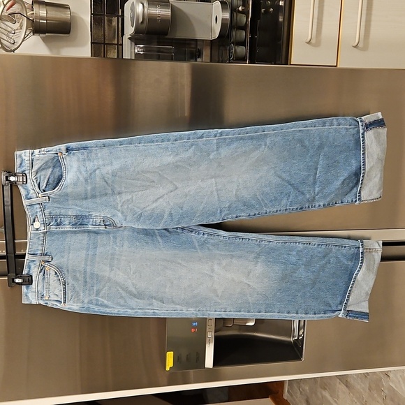 💕MOTHER SUPERIOR💕 The Dodger Button Hover Cuff Jeans ~ Funk N' Flair 29 NWOT - Picture 12 of 16